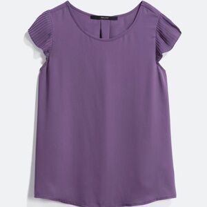 Fun 2 Fun Rosedale Pleated Sleeve Blouse